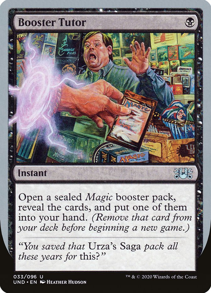 Booster Tutor [Unsanctioned] 