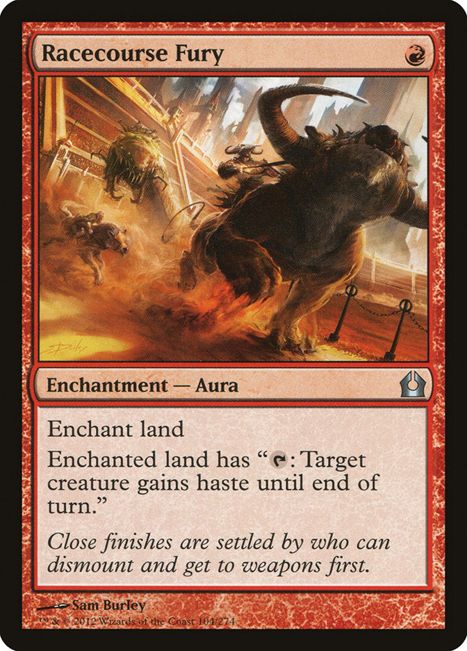 Racecourse Fury [Return to Ravnica] 