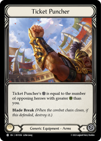 Ticket Puncher [HVY204] (Heavy Hitters) Cold Foil 