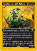Aatchik, Emerald Radian (First-Place Foil) [Aetherdrift] 