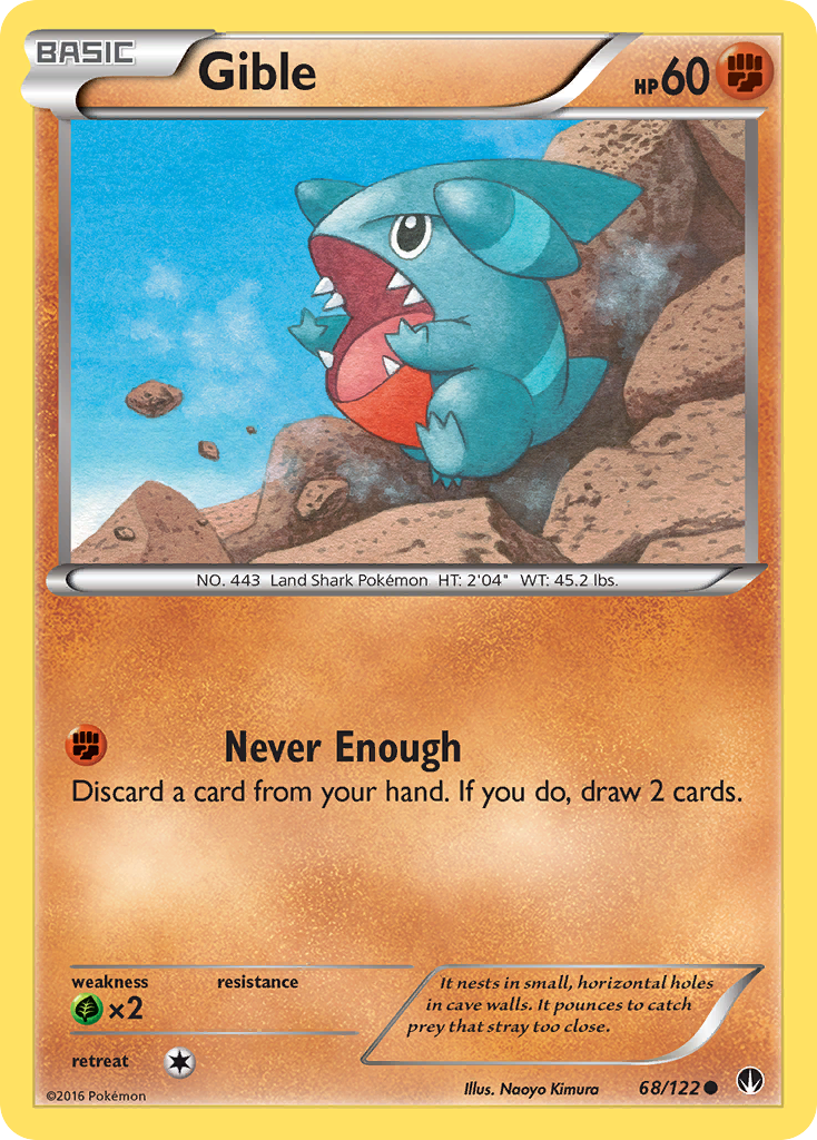 Gible (68/122) [XY:BREAKpoint] 