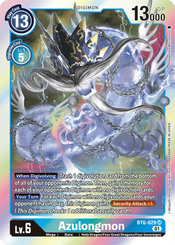 Azulongmon [BT6-029] [Double Diamond] 