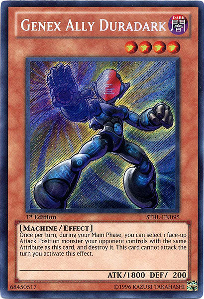 Genex Ally Duradark [STBL-EN095] Secret Rare 