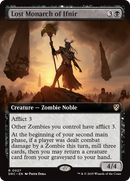 Lost Monarch of Ifnir (Extended Art) [Aetherdrift Commander] 