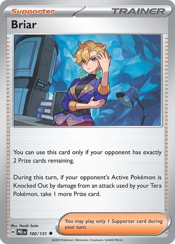 Briar (100/131) [Scarlet &amp; Violet: Prismatic Evolutions] 