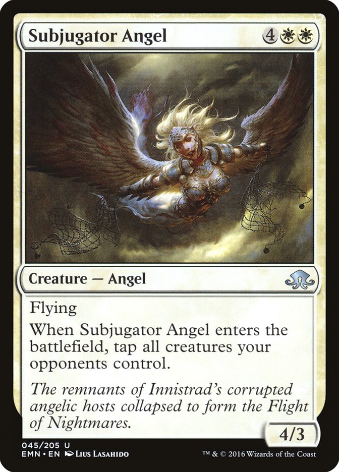 Subjugator Angel [Eldritch Moon] 