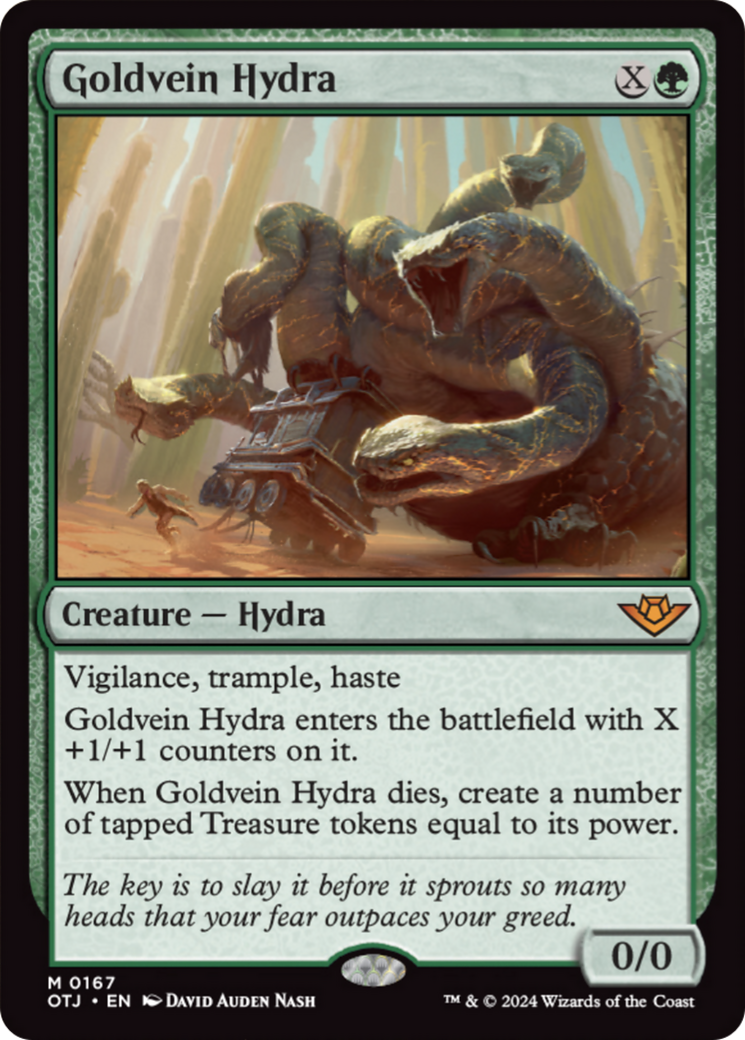 Goldvein Hydra [Outlaws of Thunder Junction] 