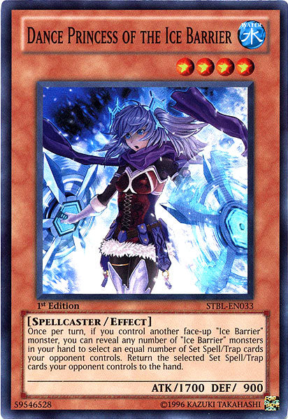 Dance Princess of the Ice Barrier [STBL-EN033] Super Rare 