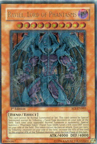 Raviel, Lord of Phantasms (UTR) [SOI-EN003] Ultimate Rare 