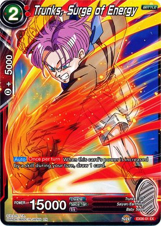 Trunks, Surge of Energy (EX06-01) [Special Anniversary Set] 