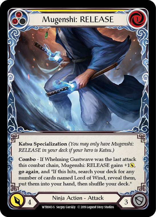 Mugenshi: RELEASE [WTR083-S] (Welcome to Rathe) Alpha Print Normal 