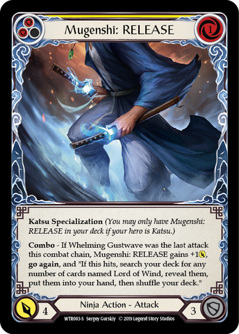 Mugenshi: RELEASE [WTR083-S] (Welcome to Rathe) Alpha Print Normal 