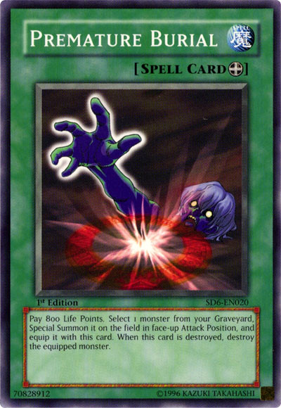 Premature Burial [SD6-EN020] Common 