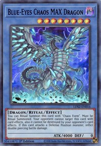 Blue-Eyes Chaos MAX Dragon (Blue) [LDS2-EN016] Ultra Rare 
