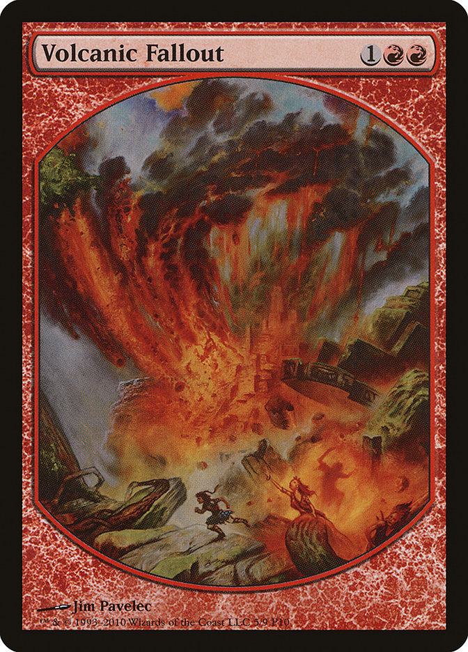 Volcanic Fallout [Magic Player Rewards 2010] 