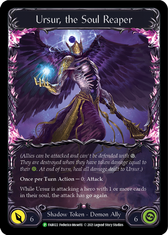 Ursur, the Soul Reaper [FAB022] (Promo) Cold Foil 