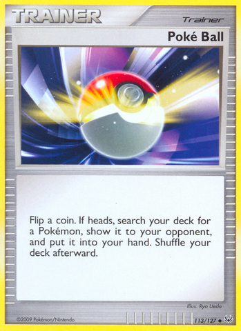 Poke Ball (113/127) [Platinum: Base Set] 
