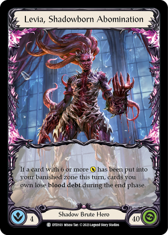 Levia, Shadowborn Abomination [DTD103] (Dusk Till Dawn) 