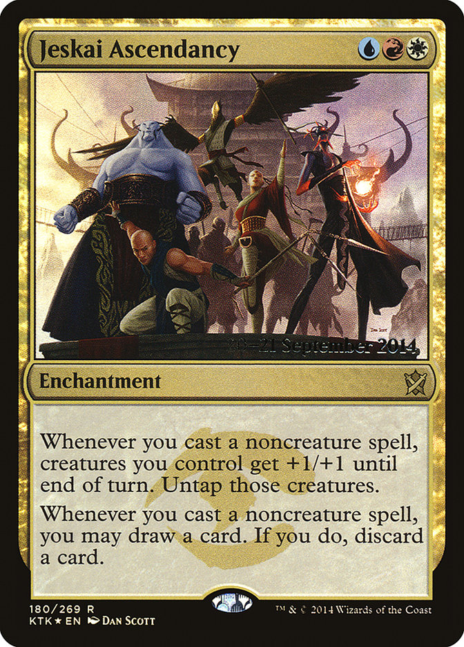 Jeskai Ascendancy [Khans of Tarkir Prerelease Promos] 