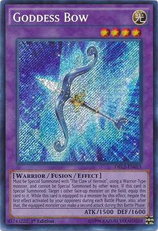 Goddess Bow [DRL2-EN011] Secret Rare 