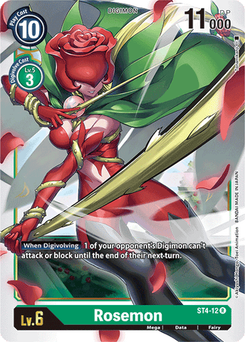 Rosemon [ST4-12] [Starter Deck: Giga Green] 