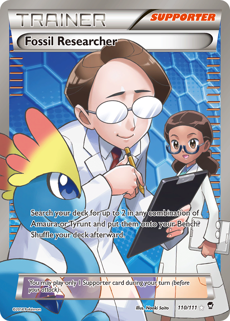 Fossil Researcher (110/111) [XY: Furious Fists] 