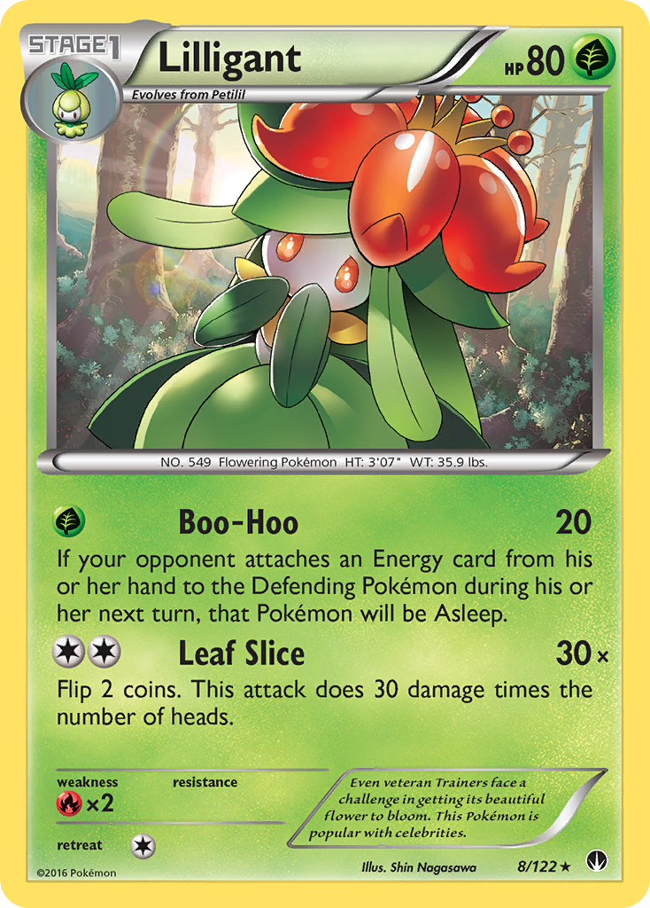 Lilligant (8/122) [XY: BREAKpoint] 