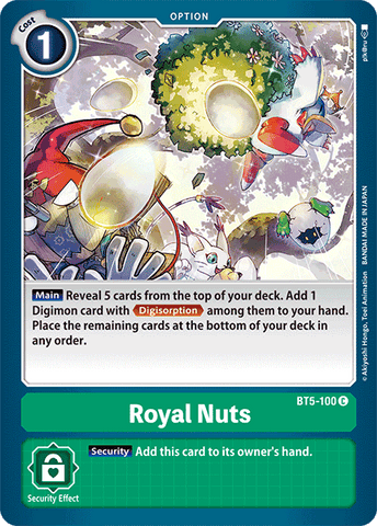 Royal Nuts [BT5-100] [Battle of Omni] 