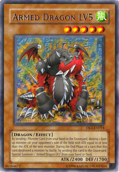 Armed Dragon LV5 [DR3-EN014] Rare 