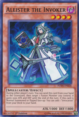 Aleister the Invoker [FUEN-EN026] Super Rare 