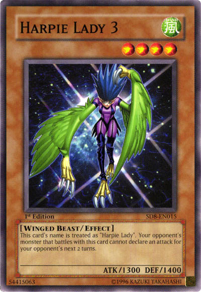 Harpie Lady 3 [SD8-EN015] Common 