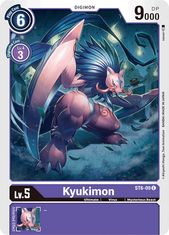 Kyukimon [ST6-09] [Starter Deck: Venomous Violet] 