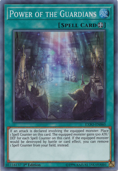 Power of the Guardians [EXFO-EN060] Super Rare 