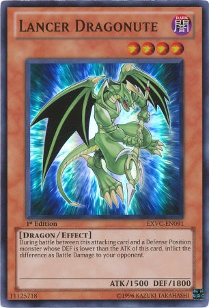 Lancer Dragonute [EXVC-EN091] Super Rare 