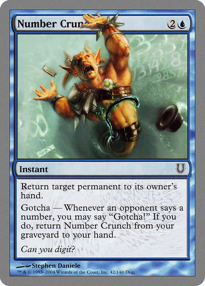 Number Crunch [Unhinged] 