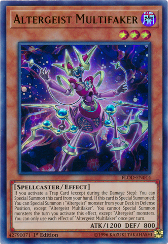 Altergeist Multifaker [FLOD-EN014] Ultra Rare 
