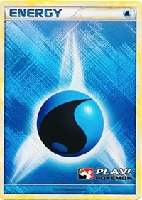 Water Energy (2010 Play Pokemon Promo) [League &amp; Championship Cards] 