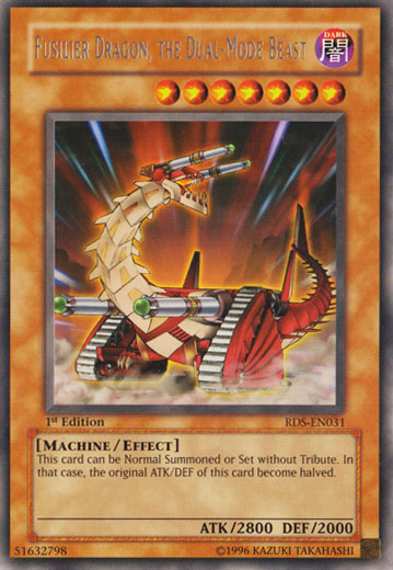 Fusilier Dragon, the Dual-Mode Beast [RDS-EN031] Rare 