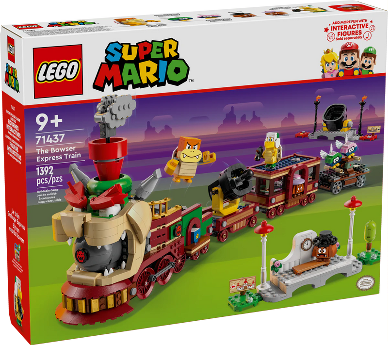 LEGO® Super Mario™ Le train Bowser Express 71437 