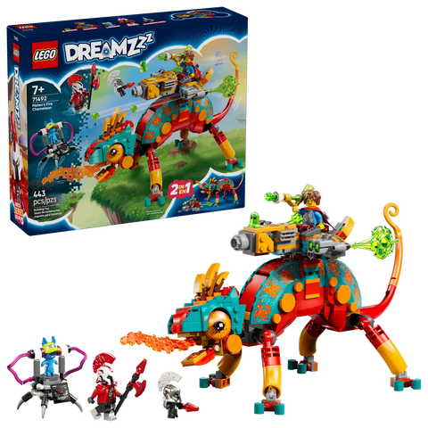 LEGO® DREAMZzz Mateo's Fire Chameleon Set 71492