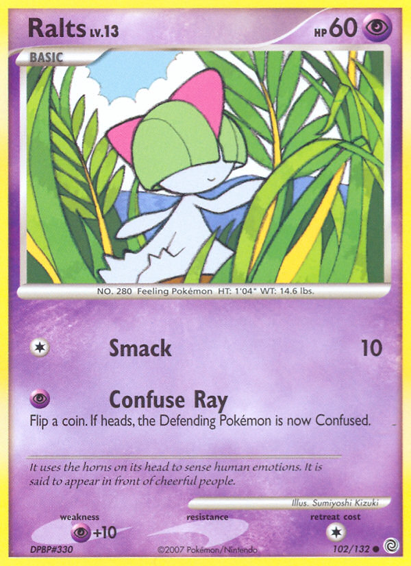 Ralts (102/132) [Diamond &amp; Pearl: Secret Wonders] 