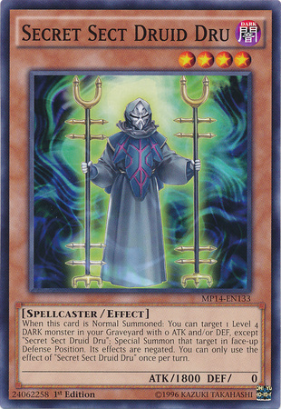 Secret Sect Druid Dru [MP14-EN133] Common 