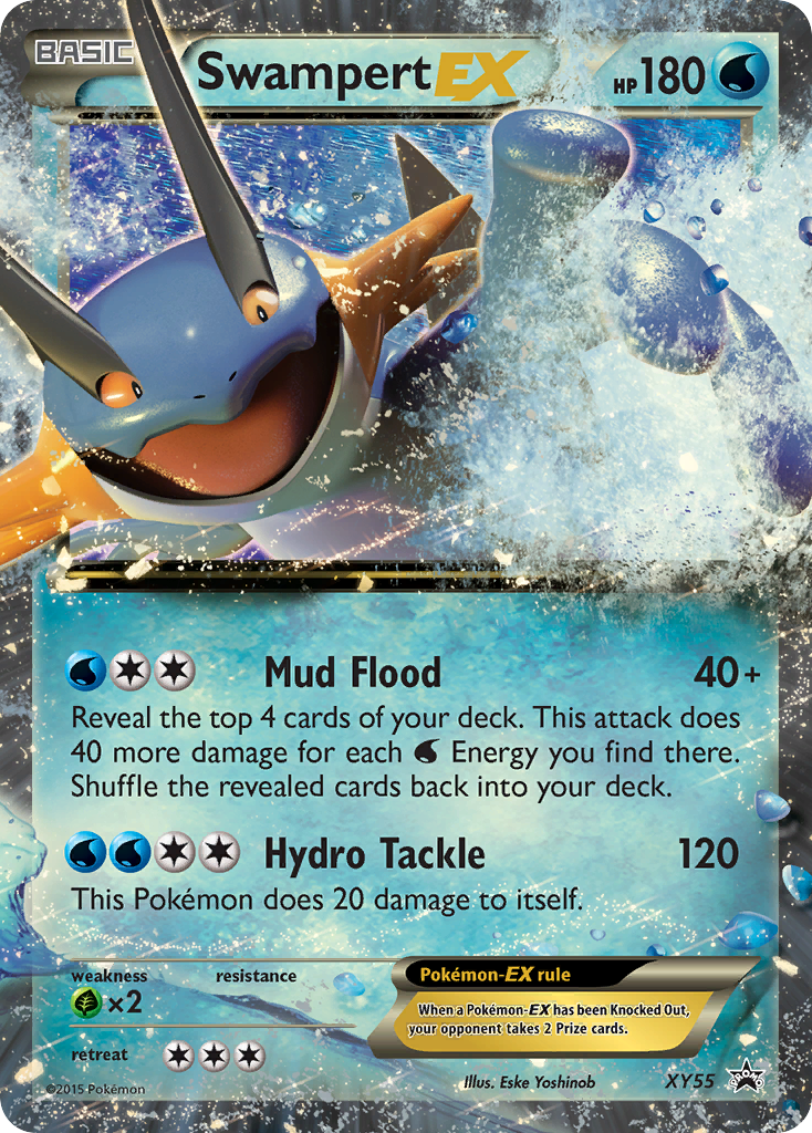 Swampert EX (XY55) [XY: Black Star Promos] 