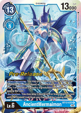 AncientMermaimon [BT12-032] [Across Time Pre-Release Cards] 