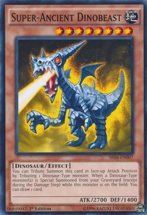 Super-Ancient Dinobeast [SR04-EN007] Common 
