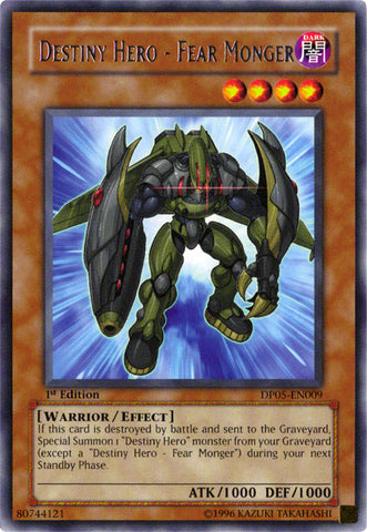 Destiny Hero - Fear Monger [DP05-EN009] Rare 