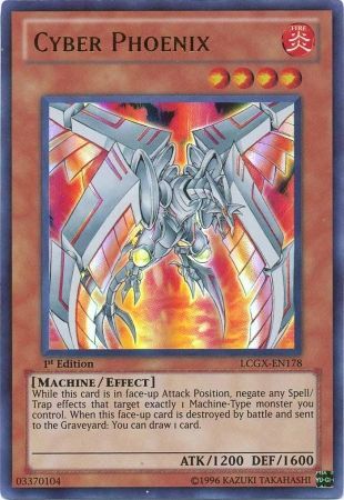 Cyber ​​Phoenix [LCGX-EN178] Ultra Rare 