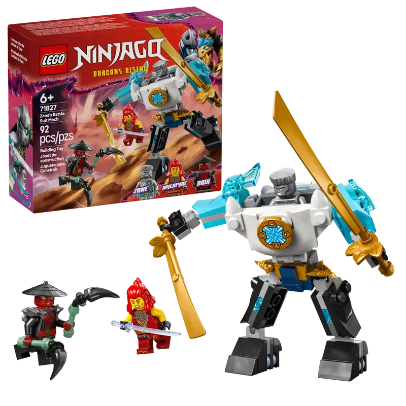 LEGO® NINJAGO® Le robot en armure de combat de Zane 71827