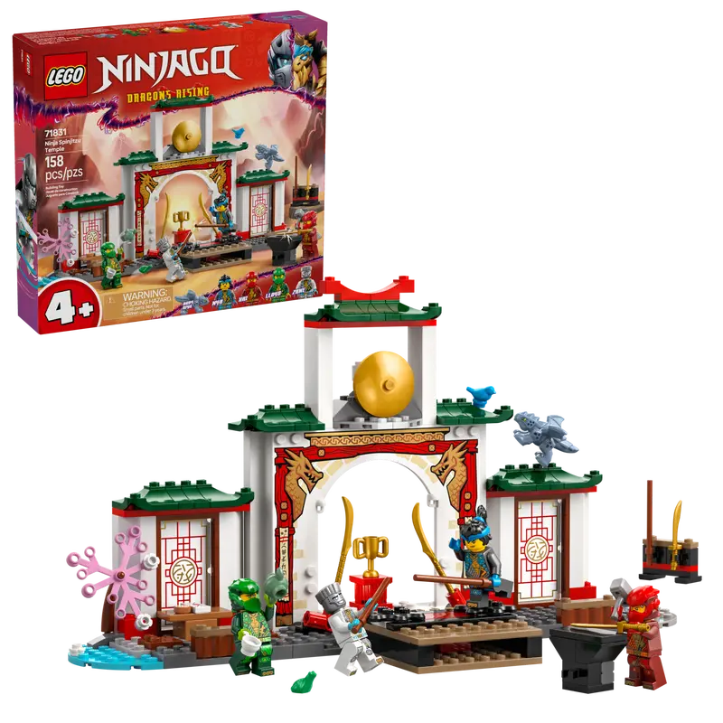 LEGO® NINJAGO® Ensemble temple Ninja Spinjitzu 71831