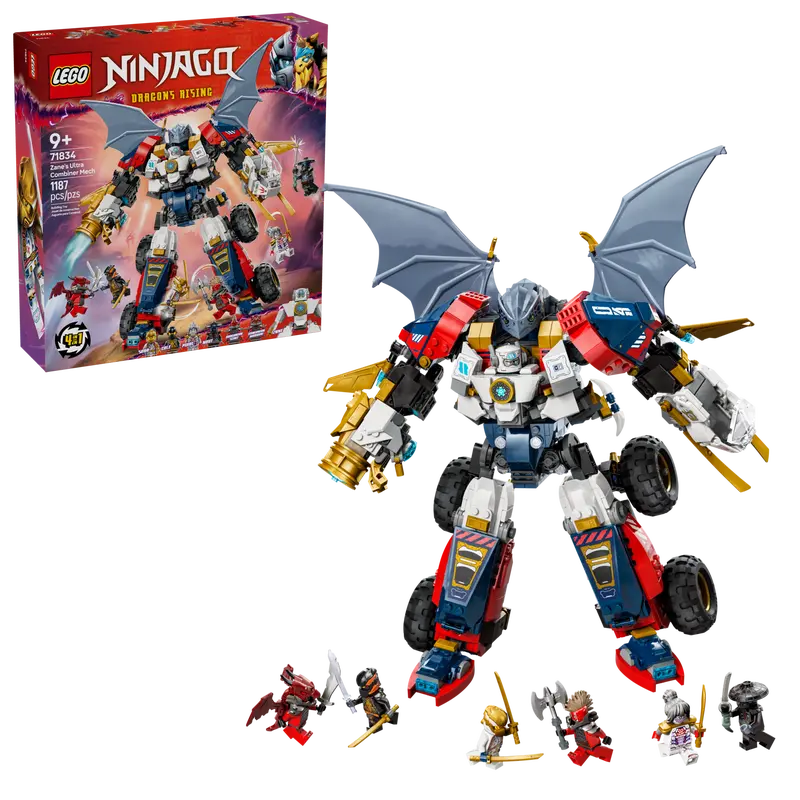 LEGO® NINJAGO® Le robot ultra-combinateur de Zane 71834